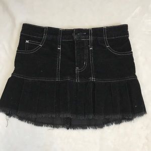 Girls corduroy mini skirt